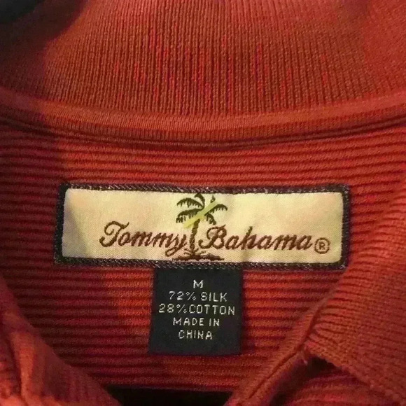 Tommy Bahama 100% silk & cotton blend shirt! - Picture 2 of 2